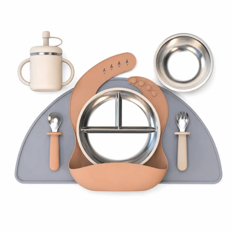 1.Baby tableware set