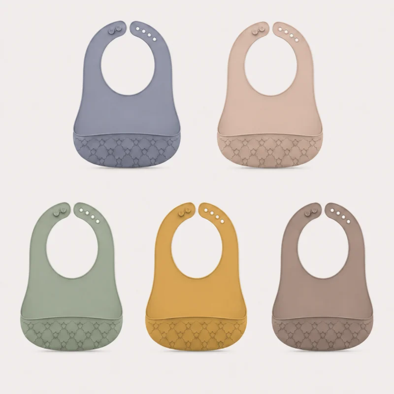 Color customization Silicone baby bibs
