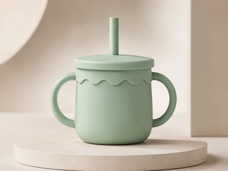 Shaped Silicone Straw Cups
