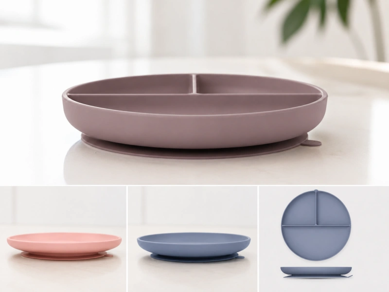 Silicone suction plate