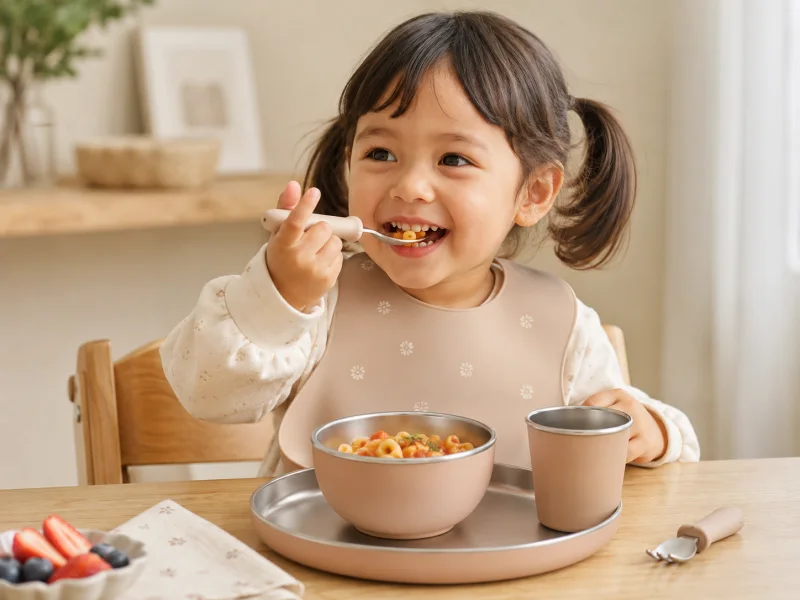 Stainless Steel Baby Feeding set