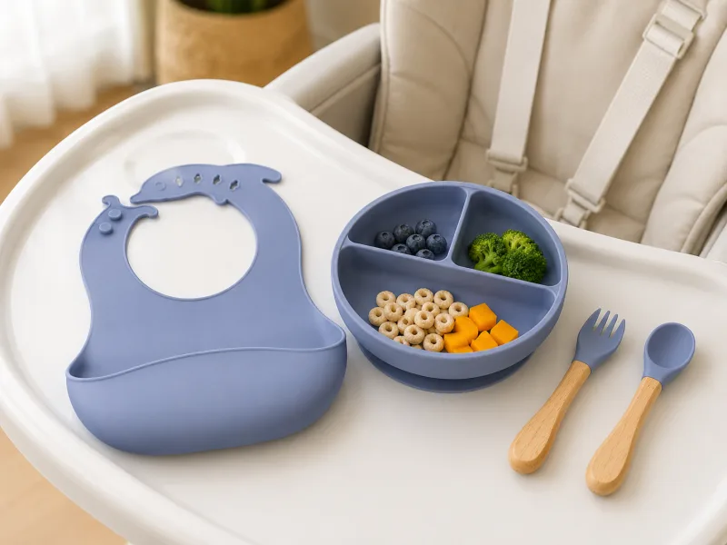 The Start Silicone Feeding Set