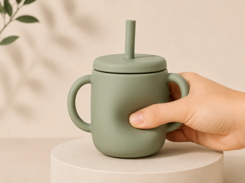 silicone straw cup hardness