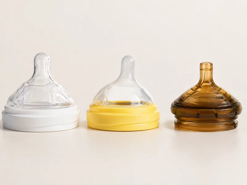 Different Bottle Profiles and Feeding Tops