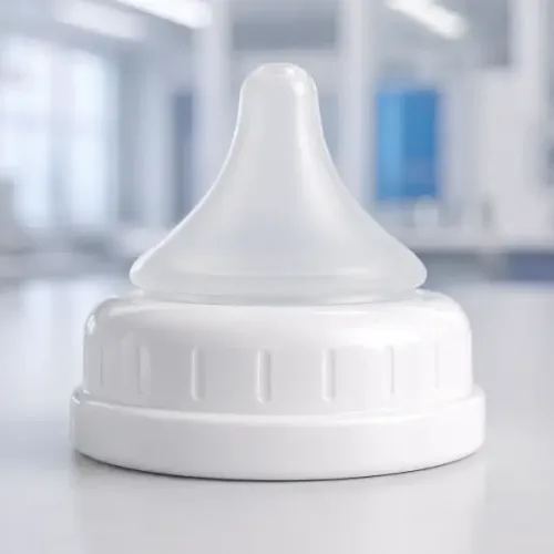 Silicone Nipple and Lower Flange